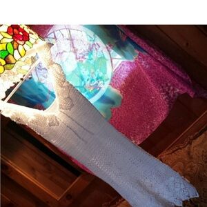 Elegant White Lace Dress